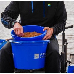 Zestaw Preston Wiadro Na Zanętę + Miska + Pokrywka 18 Litrów P0220188
