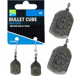 Ciężarek Gruntowy Preston Bullet Cube Lead 15g 2szt. Bombka Na Karpia P0220027