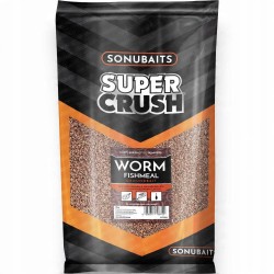 Zanęta Karpiowa Sonubaits Supercrush Worm Fishmeal 2 kg S1770002
