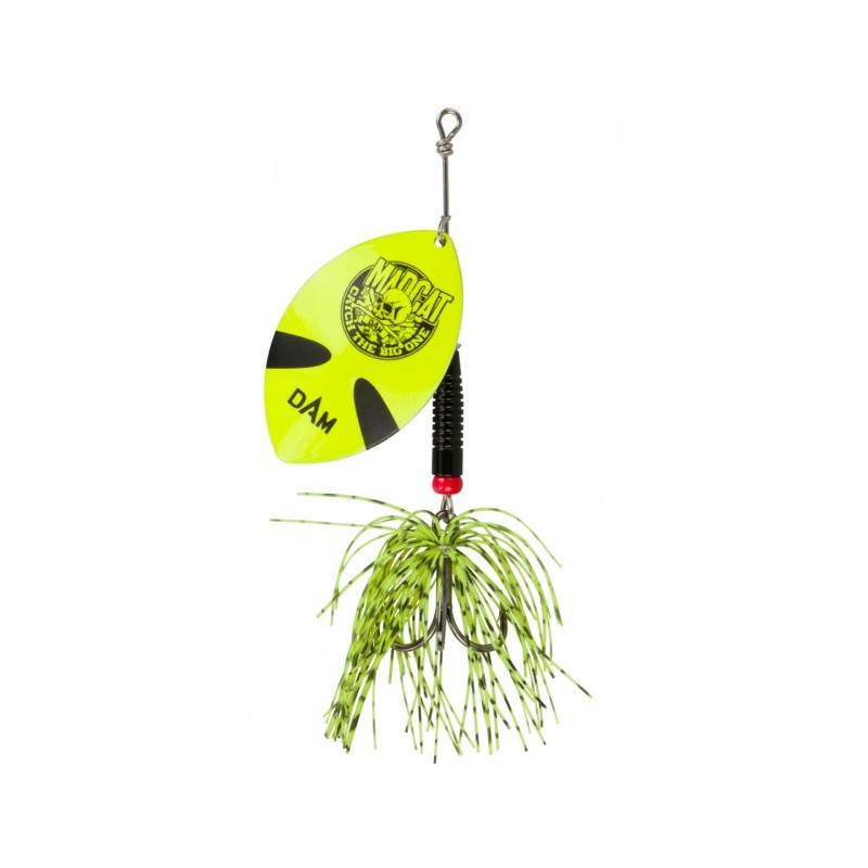 Błystka obrotowa DAM MadCat Big Blade 55g 15cm rozm.3/0 fluo yellow sum 56257