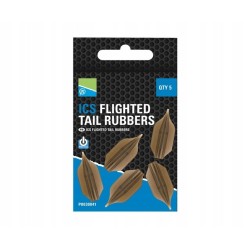 Preston Nasadki ICS Flighted Tail Rubbers 5 szt z lotką P0030041