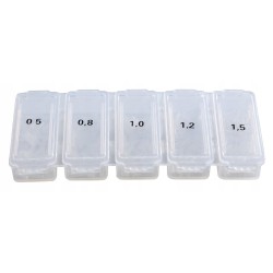 JAXON SILIKONOWE WĘŻYKI DO SPŁAWIKÓW MIX AC-PC195B