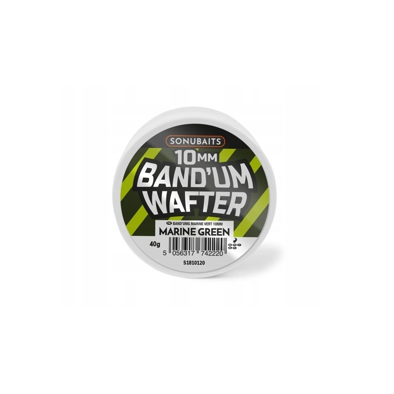 WAFTERS SONUBAITS BAND'UM 10MM MARINE GREEN S1810120