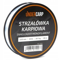 Żyłka Strzałówka Karpiowa Undercarp Snagleader Monofilament 0.55mm 45lb 80m UC803