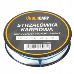 Żyłka Strzałówka Karpiowa Undercarp Snagleader Monofilament 0.55mm 45lb 80m UC803