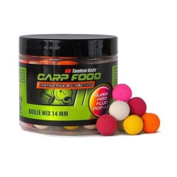 SuperFeed Fluo Pop-Up Mix - 14mm/90g - Tandem Baits - Kulki Pływające