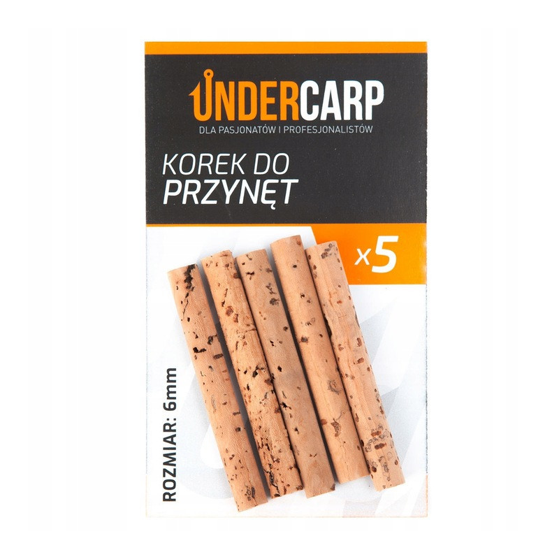 Korki karpiowe do przynęt 8mm UNDERCARP UC605