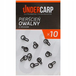 Pierścień owalny z kółkiem - UNDERCARP UC418