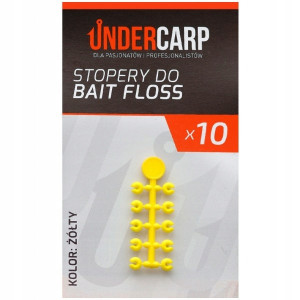 Stopery do Bait Floss żółty - UNDERCARP UC405