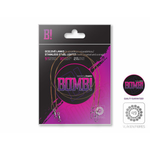 Stalka BOMB! z krętlikiem i agrafką 49 włókien 2szt 30cm 9kg 917200930