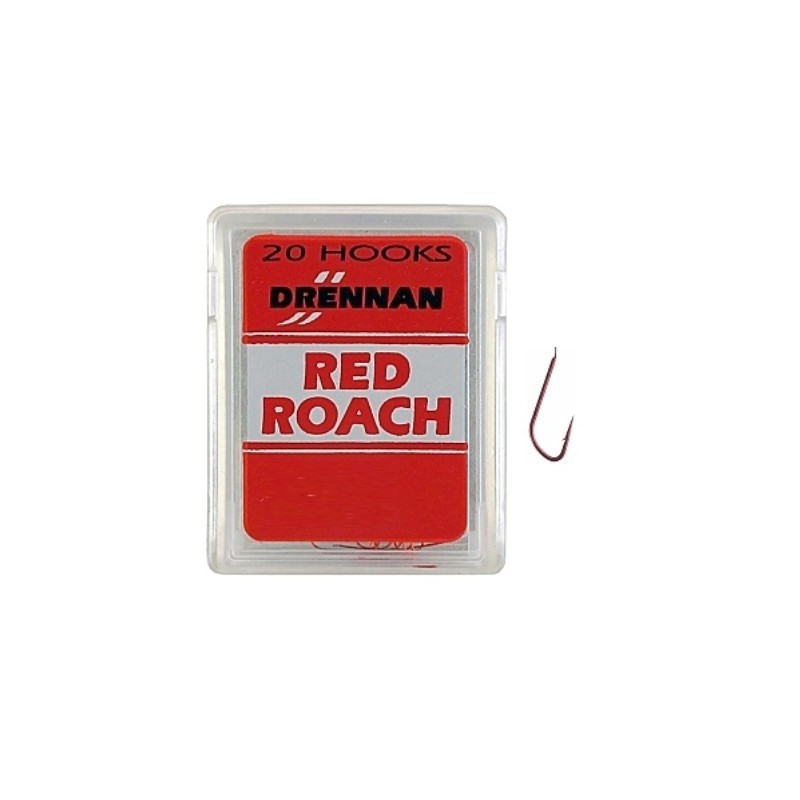 Haczyki Drennan Red Roach roz.20 op.20szt.69-010-020