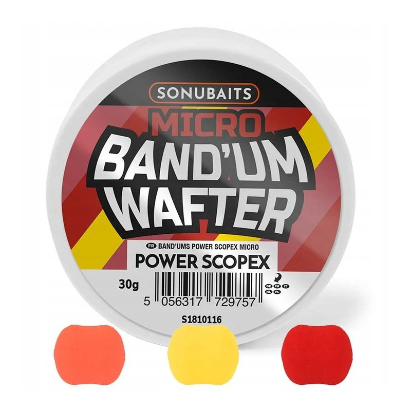 Przynęta Kulki Wafters Sonubaits Band'um Micro Power Scopex 30 g S1810116