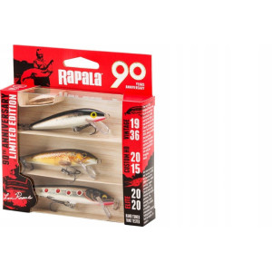 RAPALA ZESTAW PRZYNĘT SPINNINGOWYCH WOBLER na 90-lecie R90FSNT