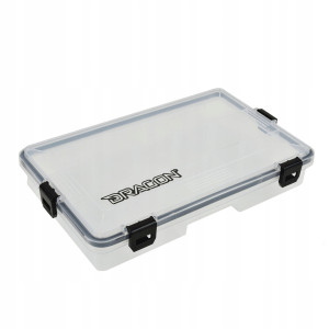 DRAGON Pudełko  wodoszczelne na przynęty z przegródkami 27.5x18x5cm 68-05-002