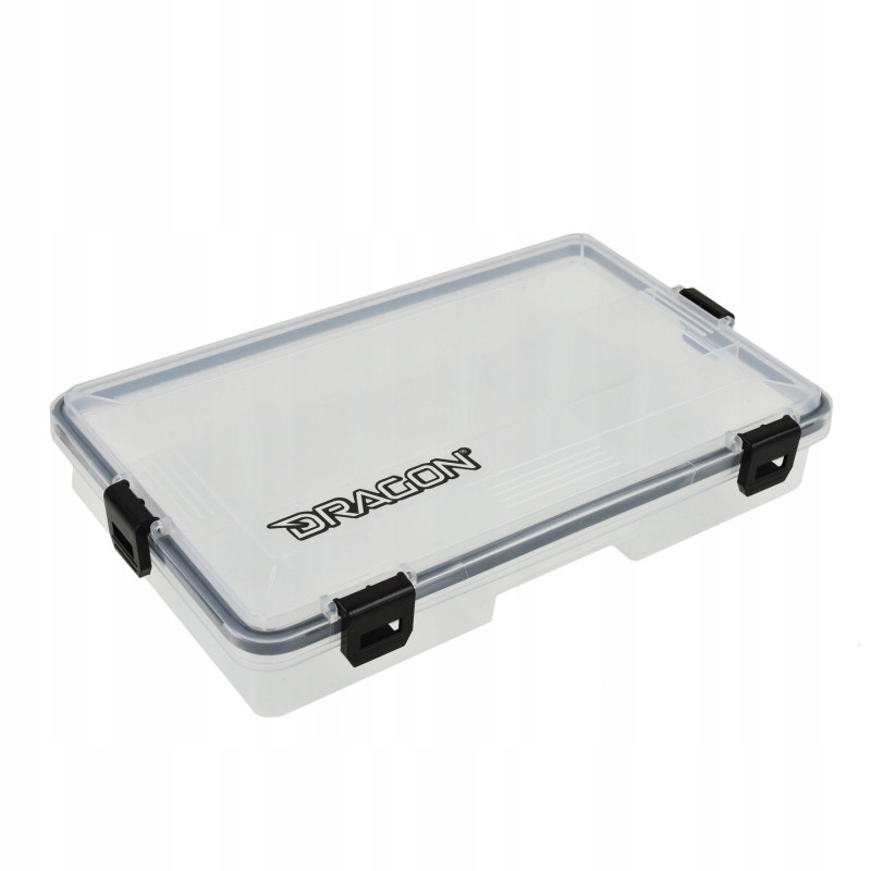 DRAGON Pudełko  wodoszczelne na przynęty z przegródkami 27.5x18x5cm 68-05-002