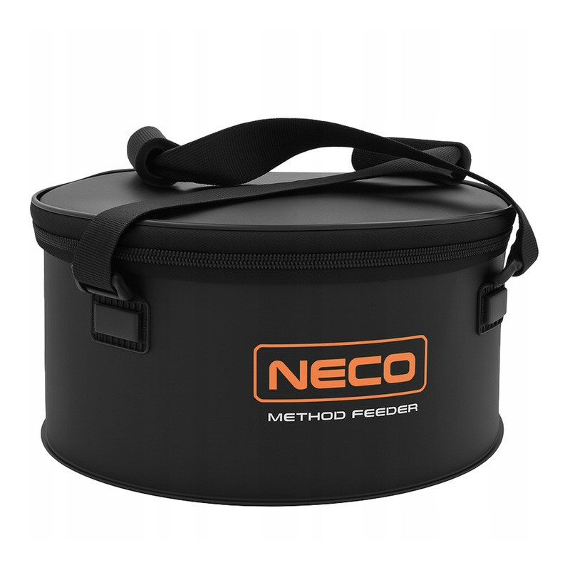 OKRĄGŁA WODOOPORNA TORBA EVA NECO METHOD FEEDER NA ZANĘTE AKCESORIA MOCNA 77101