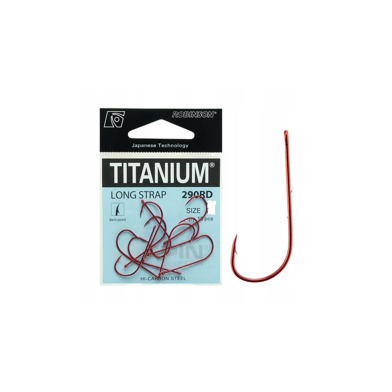 Robinson Haczyki 4Spin do bocznego troka 290RD rozmiar 4 10sztuk 02-S-290RD-4