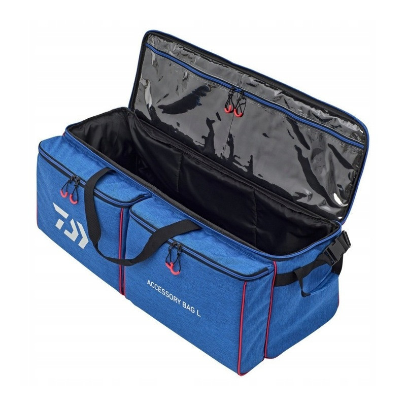Torba Wędkarska Na Akcesoria Przynęty Daiwa N'Zon Accessory Bag L 86x35X31CM 13304-001