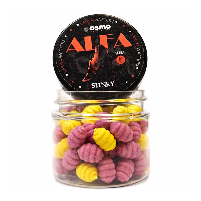Przynęta Osmo Method Feeder Alfa Stinky Larwa Wafter 8mm 50ml Na Włos