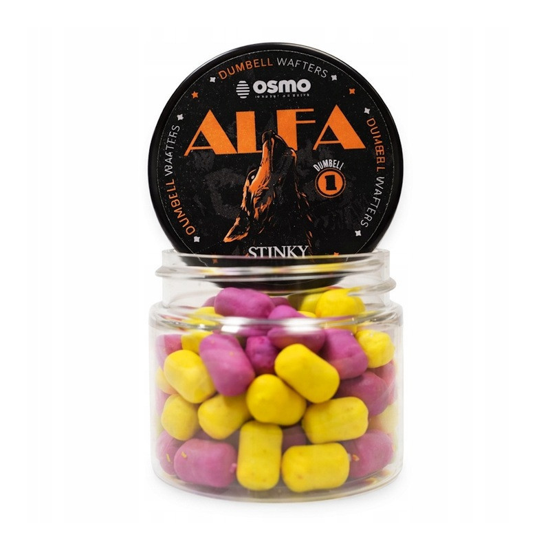 Przynęta Osmo Method Feeder Alfa Stinky Dumbell Wafters 10mm 50ml Na Włos