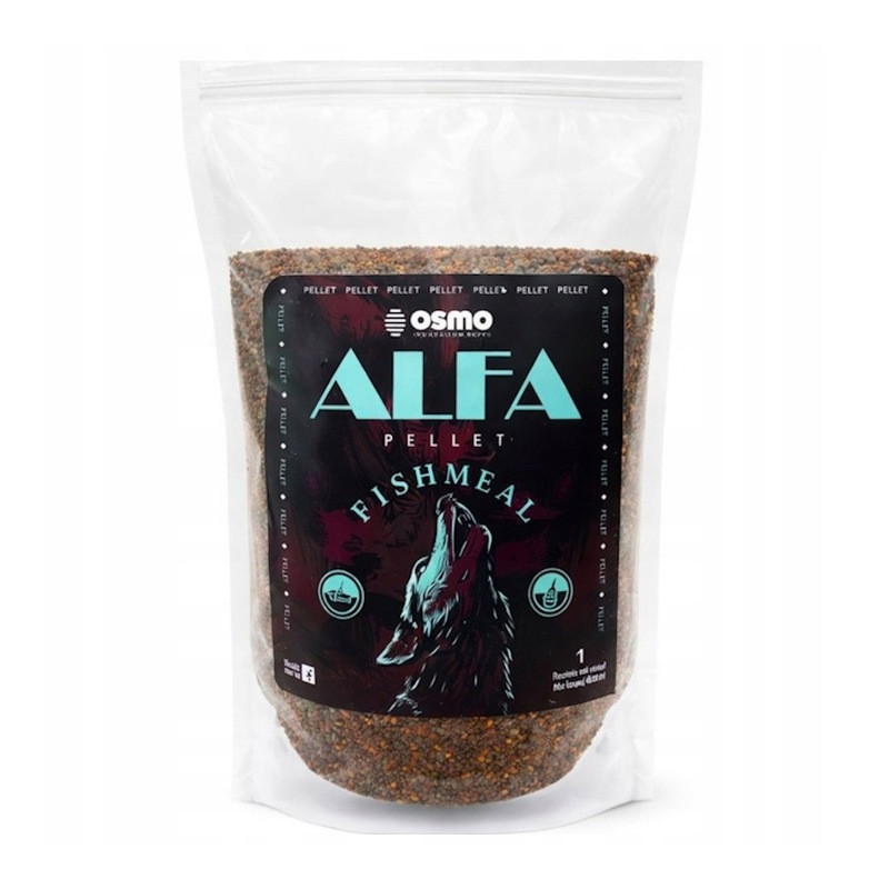 Pellet Zanętowy Osmo Method Feeder Alfa Fishmeal 2mm 800g Z Mączką Rybną NOWOŚC 2026