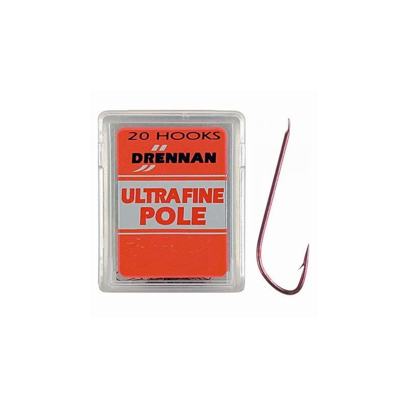 Haczyki Drennan Ultra Fine Pole roz.20 op.20szt.