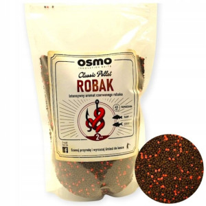 Pellet Zanętowy Method Feeder Classic Red Worm Czerwony Robak 2mm 800g OSMO