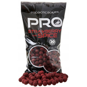 Starbaits kulki proteinowe Pro Strawberry Spice 20mm 800g 19588