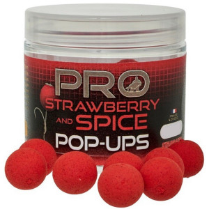 Starbaits kulki proteinowe Pro Strawberry Spice Pop-Ups 12mm 50g 19561