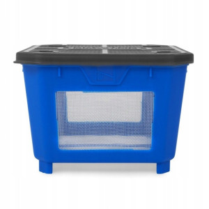 Pudełko Na Przynęty Białe Robaki Z Siatką Preston Ventamesh Tub 1.8L 3pt P0260012