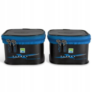 Pojemniki Preston Supera X XS EVA Accessory Cases 2szt. 12x12x8.5cm P0130145