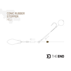 Koralik buforowy Delphin TheEND Heli Stopper / 15 szt. 101005863