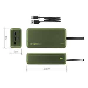 Powerbank Delphin PoweriX / 27 000 mAh 27 000 mAh 101005995