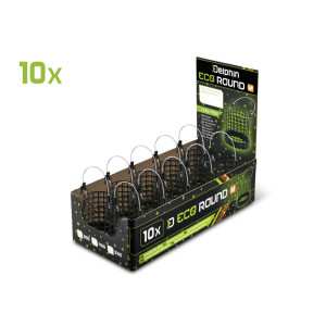 Bezołowiowy koszyk feederowy Delphin ECO ROUND M 50g 101006022