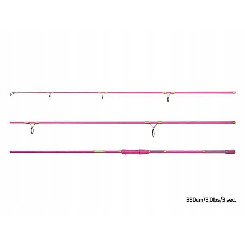 Wędka Delphin QUEEN Candy  360cm 3.0lbs 3 składy 101004713