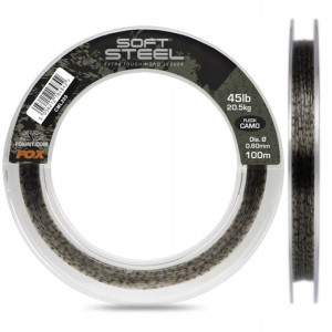 Żyłka Strzałówka Fox Soft Steel Fleck Camo Mono 0.60mm 45lb 20.5kg 100m CML205