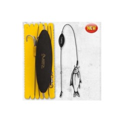 Przypon spławik podwodny z kotwicą L 2/0 100kg 120cm Black Cat 4336 116