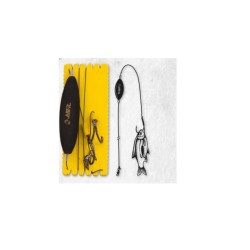 PRZYPON ZESTAW U-FLOAT GHOST XL 7/0 - 4/0 100kg Black Cat 4336 127