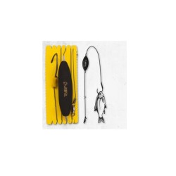 Przypon spławik U-Float hak XL 10/0 100kg 120cm Black Cat 4336 119