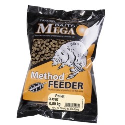 Dragon MegaBaits Method Pellet Truskawka-Ryba - 1kg  2mm