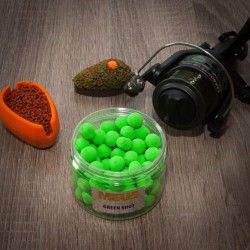 Meus Kulki Fluo Wafters Green Shot 12mm