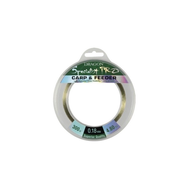 Dragon Żyłka Specialist Pro Carp & Feeder 0.35mm-14.00kg-300m