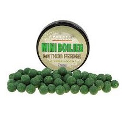 Kulki mini 9mm z otworem Marcepan zielony Traper