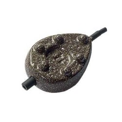 Ciężarek karp przelotowy z kolcami 80g BRAZOWY  CP-KB080