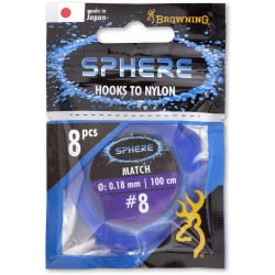 Sphere Match nr 12, 0.14 mm - Browning - Przypon op. 8 szt.