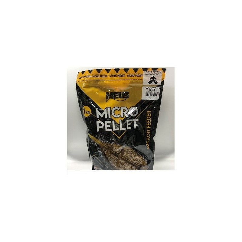 Pellet Meus Durus 2mm - Lemon Shock 1kg