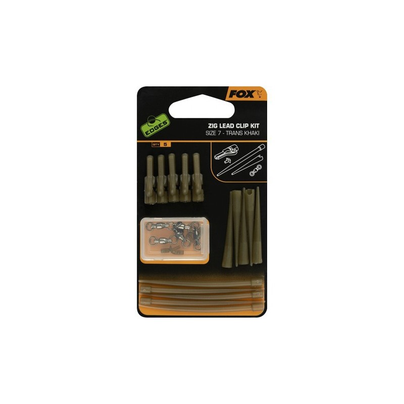 Fox Edges Zig Lead Clip Kit CAC722