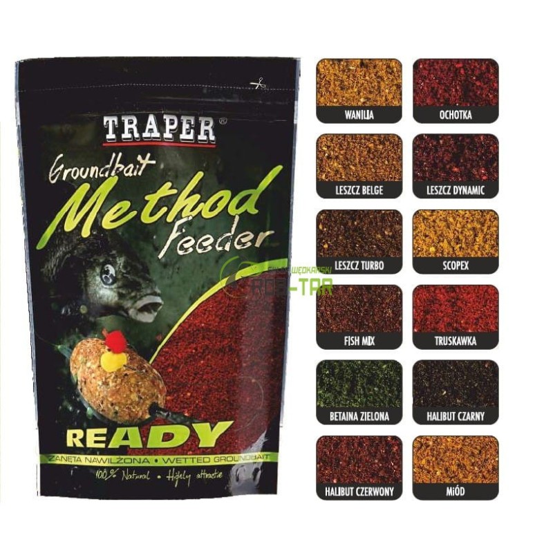 Zanęta gotowa TRAPER Method Feeder Ready - OCHOTKA