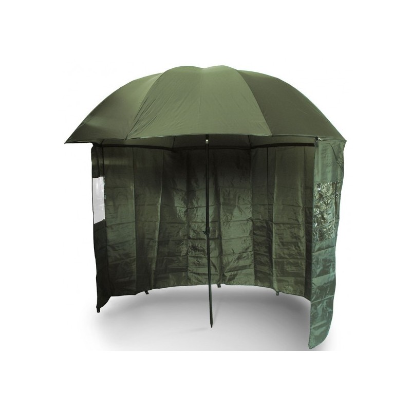 PARASOL Z BOKAMI 45" NGT Green Brolly with Zip on Side Sheet