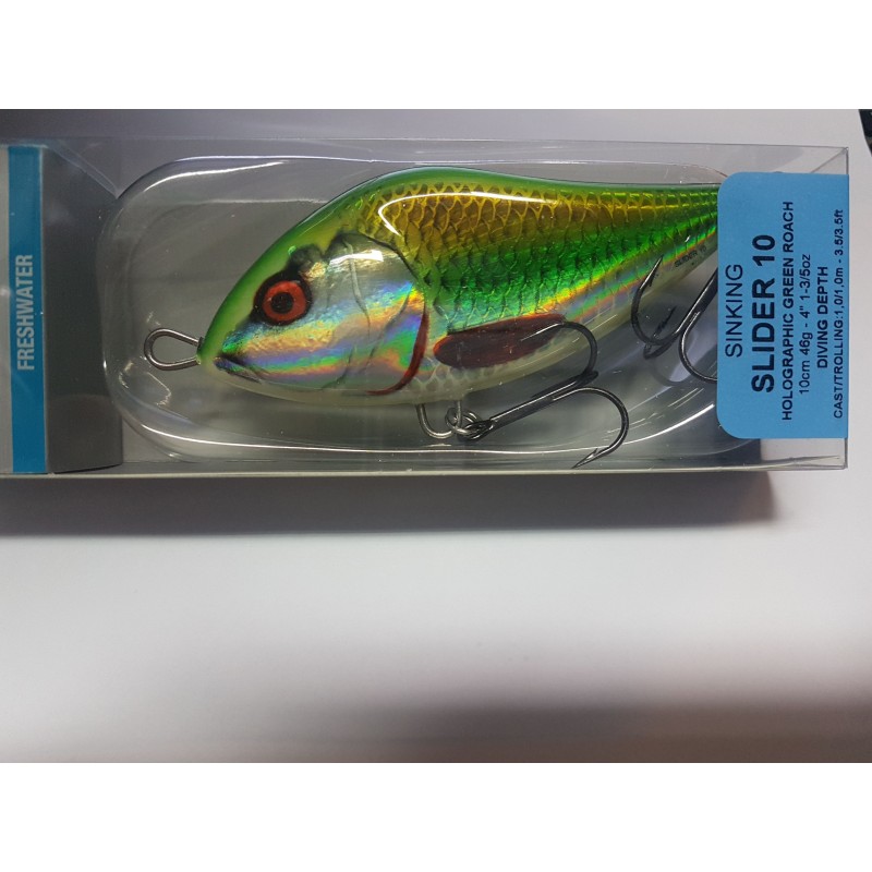SLIDER SINKING - 10CM WEIGHT: 46G 1-3/5OZ - DIVING DEPTH: 1,0/1,0M - 3,5/3,5FT hgr